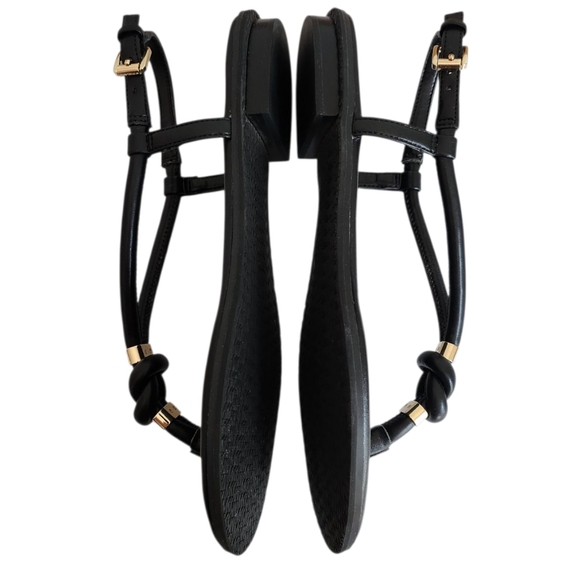 Michael Kors Holly Rope Leather Sandals Flip Flops NIB - Picture 8 of 14